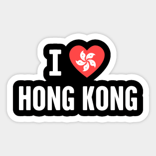 Hongkonger Hong Kong Flag Gift Sticker